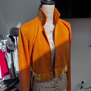 🍑Custom Crop Top Jacket 🍑